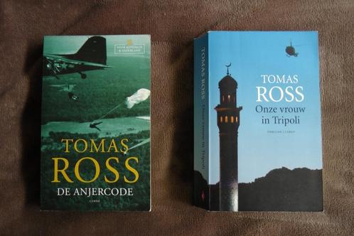 Twee spannende thriller boeken van Tomas Ross, Boeken, Thrillers, Gelezen, Nederland, Ophalen of Verzenden