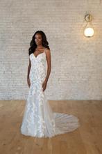 Stella york kanten trouwjurk maat 38, Ophalen of Verzenden, Zo goed als nieuw, Wit, Trouwjurk