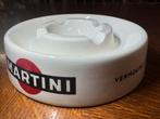 Martini Vintage Porseleinen Café Asbak Jaren 60, Verzamelen, Ophalen of Verzenden, Nieuw, Asbak