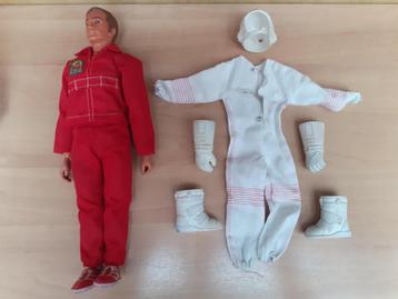 Vintage actiefiguur Six Million Dollar Man beschikbaar voor biedingen