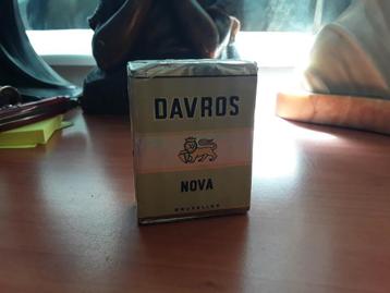 Gesloten pakje Davros sigaretten 10 Belgische frank(25€cent)