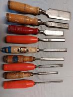 Verzameling A merk houtbeitels., Doe-het-zelf en Verbouw, Gereedschap | Handgereedschap, Ophalen of Verzenden