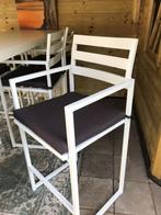 Design Ibiza bar tafels en stoelen, complete set 1699 euro, Tuin en Terras, Ophalen of Verzenden, Nieuw, Rechthoekig, Aluminium