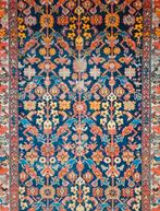 Handmade Perzisch wollen loper  Malayer antique 108x400, Crème, Gebruikt, ., 200 cm of meer