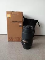 Nikon nikkor lens 55-300, Telelens, Ophalen of Verzenden, Zo goed als nieuw