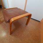 Voetensteun Ikea Poangstoel met leren kussen, Ophalen, Gebruikt, 50 tot 75 cm, Leer