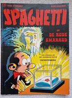 Spaghetti en de Rode Smaragd stripalbum, Eén stripboek, Ophalen of Verzenden, Gelezen