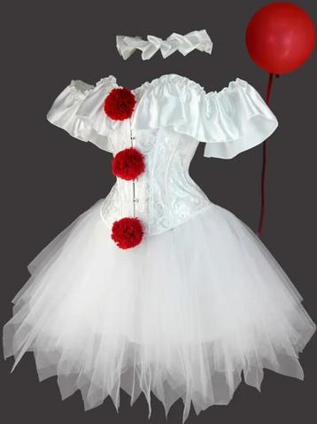 Pennywise kostuum Dames beschikbaar voor biedingen