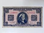 2,5 gulden 1945 'Wilhelmina' Fine / Fraai, Postzegels en Munten, Bankbiljetten | Nederland, Los biljet, 1 gulden, Ophalen of Verzenden
