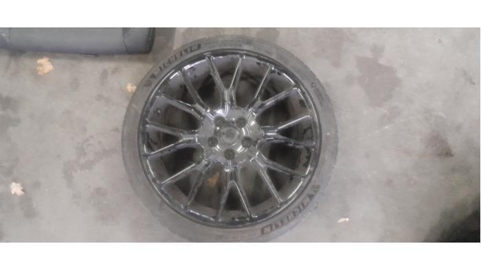Velg + Band van een Ford Usa Mustang, Auto-onderdelen, Banden en Velgen, Personenwagen, Gebruikt, 3 maanden garantie, Ophalen of Verzenden