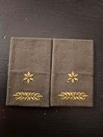Leger rangen setje majoor, Verzamelen, Militaria | Algemeen, Ophalen of Verzenden, Landmacht, Nederland, Embleem of Badge