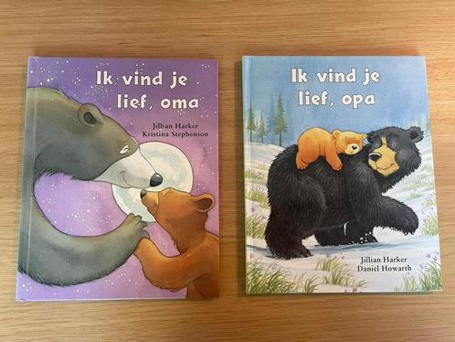 Twee prentenboeken | Ik vind je lief, oma / opa, Boeken, Kinderboeken | Kleuters, Zo goed als nieuw, Ophalen of Verzenden