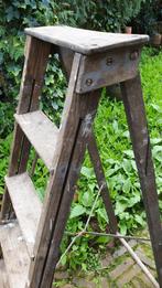 Trapje Trap Hout Brocante Vintage Frankrijk, Ophalen
