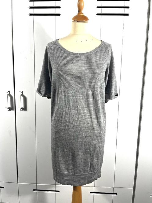 Mooi! NAJA LAUF designer wooldress past mt 36, 38, 40, Kleding | Dames, Jurken, Gedragen, Maat 38/40 (M), Grijs, Boven de knie