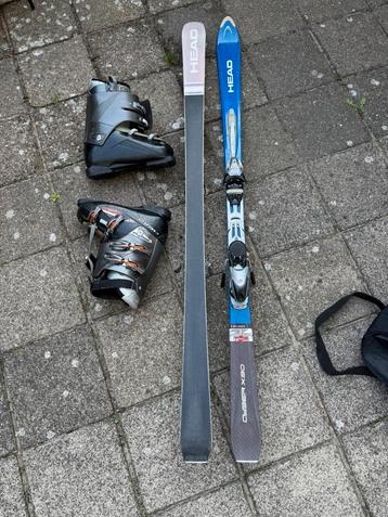 Head skis 170cm en head ski schoenen 46 1/3 beschikbaar voor biedingen
