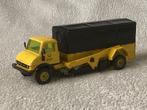 Mercedes Unimog vrachtwagen met container van D.B.P.  Post, Ophalen of Verzenden, Zo goed als nieuw, Bus of Vrachtwagen, SIKU