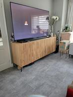 woood dressoir Gravure naturel, Ophalen, Eikenhout, 200 cm of meer, 25 tot 50 cm