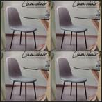 4 nieuwe linnen stoelen, Ophalen, Metaal, Nieuw, Vier