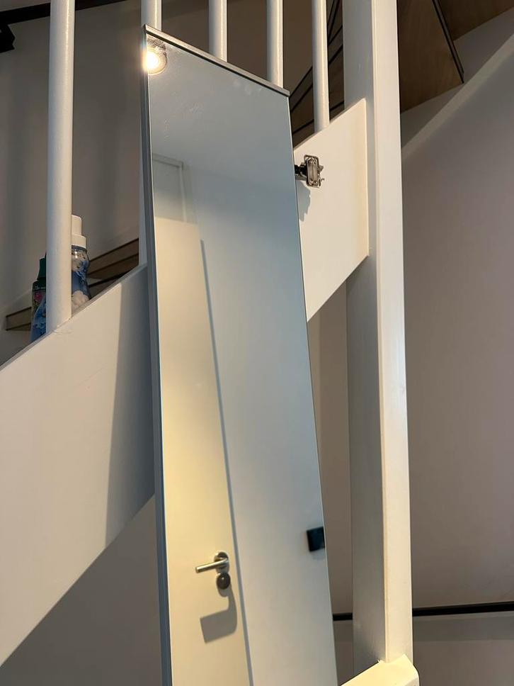 Ikea Pax kast spiegel 25x195 cm, Huis en Inrichting, Woonaccessoires | Spiegels, Gebruikt, Minder dan 50 cm, 150 tot 200 cm, Rechthoekig