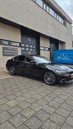 BMW 3-Serie 320i 184pk  Xdrive Aut 2019 Zwart, Auto's, 1998 cc, 15 km/l, 74 €/maand, 4 cilinders