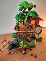 Playmobil Wildlife Boomhut 5557 + dieren, Ophalen of Verzenden, Zo goed als nieuw, Complete set