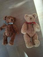Twee schattige oude teddyberen, Kinderen en Baby's, Speelgoed | Knuffels en Pluche, Ophalen of Verzenden, Gebruikt, Beer