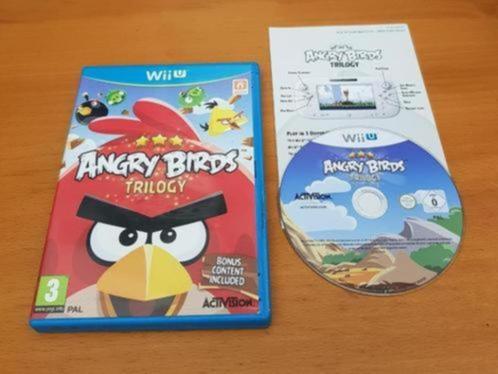 OPRUİMEN | Wii U | Angry Birds Trilogy, Spelcomputers en Games, Games | Nintendo Wii U, Gebruikt, Avontuur en Actie, 1 speler