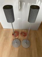 Loewe klang 1 zwart met standaard, Audio, Tv en Foto, Luidsprekers, Gebruikt, Minder dan 60 watt, Front, Rear of Stereo speakers