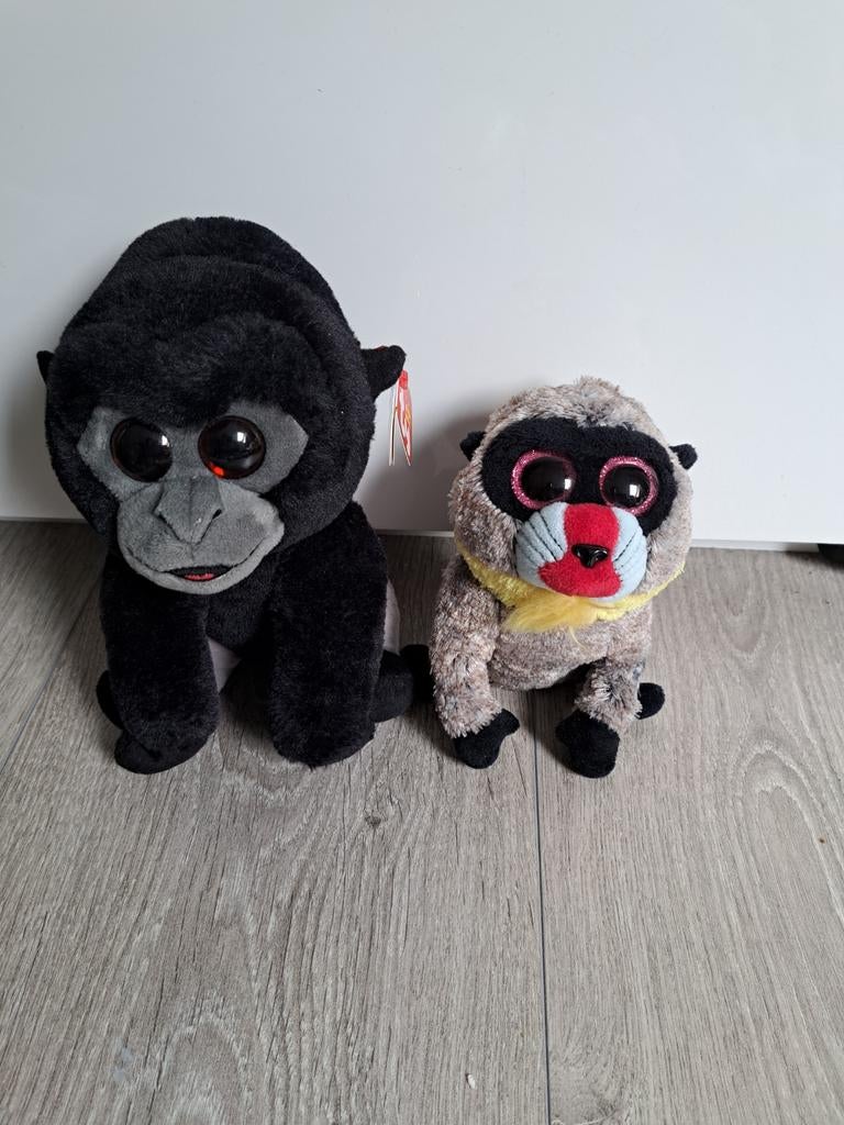 Ty Beanie boo apen knuffels, Ophalen of Verzenden, Overige typen