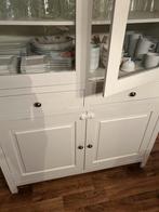 Witte buffetkast - 120x50x200 cm, Ophalen, Overige materialen, Gebruikt, 100 tot 150 cm