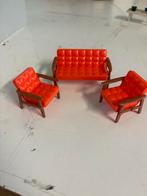 Retro Poppenhuis Zithoek - Lundby/Jean W. Germany, Kinderen en Baby's, Speelgoed | Poppenhuizen, Ophalen of Verzenden, Zo goed als nieuw