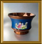 Oude goudsteen keramiek kastkom, Ophalen of Verzenden