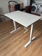 Ikea Trotten Zit-Sta Bureau (120 x 70), Huis en Inrichting, Ophalen, Kunststof, Gebruikt, 100 tot 150 cm