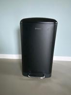 Homra Metalen Pedaalemmer - 30 Liter - Zwart, Huis en Inrichting, Woonaccessoires | Prullenbakken, Ophalen, Gebruikt, Met pedaal