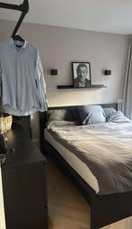 Malm bed ikea 180, Huis en Inrichting, Slaapkamer | Complete slaapkamers, Ophalen, Zo goed als nieuw, Tweepersoons