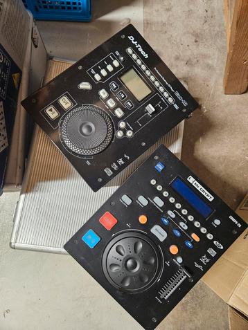 2x CD Spelers DJ-Tech & Mc Crypt - DJ Gear beschikbaar voor biedingen