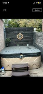 Jacuzzi 2 lig, 3 zitplaatsen - Balboa besturing, Tuin en Terras, Bubbelbaden en Hottubs, Ophalen of Verzenden, Gebruikt, Afdekzeil