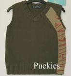 Maat 116 Groen/khaki spencer *NIEUW* (7712), Trui of Vest, Canada House, Nieuw, Ophalen of Verzenden