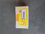 kabelspijker 2mm, Ophalen of Verzenden, Nieuw