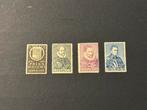 1933 Herdenkingszegels NVPH nr 252-255 ongestempeld, Postzegels en Munten, Postzegels | Nederland, T/m 1940, Verzenden