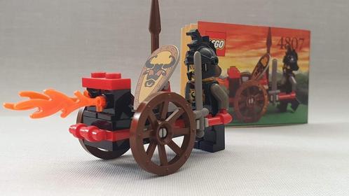 4807 Knights Kingdom Fire Attack, Kinderen en Baby's, Speelgoed | Duplo en Lego, Zo goed als nieuw, Lego, Complete set, Ophalen of Verzenden
