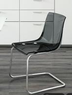 6x IKEA Tobias eetkamerstoelen - Transparant Design, Ophalen, Kunststof, Gebruikt, Overige kleuren