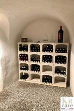 NIEUW Voordelig stapelbaar stenen wijnrek NOVO-BLOC, Nieuw, Verzenden