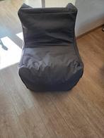 Zitzak lebel, poef, loungestoel, antraciet, Huis en Inrichting, Zitzakken, Ophalen, Zo goed als nieuw, Grijs, Zitzakstoel