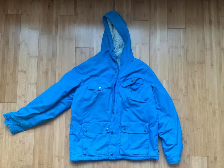 Fjällräven Greenland Jas - Unisex Maat L, Kleding | Dames, Jassen | Winter, Zo goed als nieuw, Maat 42/44 (L), Blauw, Ophalen of Verzenden