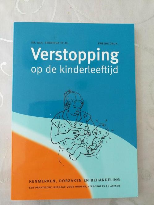 Verstopping op de kinderleeftijd, Boeken, Gezondheid, Dieet en Voeding, Zo goed als nieuw, Dieet en Voeding, Ophalen of Verzenden