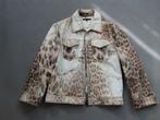 Super apart jeans dierenprint jasje CAVALLI, Kleding | Dames, Jasjes, Kostuums en Pakken, Ophalen of Verzenden, Zo goed als nieuw