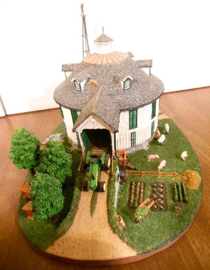 John deere boerderij, Hobby en Vrije tijd, Modelauto's | 1:32, Zo goed als nieuw, Tractor of Landbouw, Britains, Ophalen of Verzenden