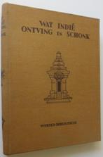 Wat Indië ontving en schonk, Gelezen, Ophalen of Verzenden, C.W. Wormser (red.), 20e eeuw of later