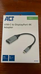 ACT USB-C naar DisplayPort adapter, Computers en Software, Pc- en Netwerkkabels, Ophalen of Verzenden, Nieuw